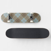 Bias Pset in Blue en Brown Persoonlijk Skateboard (Horizontaal)