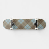 Bias Pset in Blue en Brown Persoonlijk Skateboard (Horizontaal)