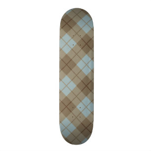 Bias Pset in Blue en Brown Persoonlijk Skateboard