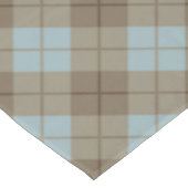 Bias Pset in Blue en Brown Tafelkleed (Gekanteld)