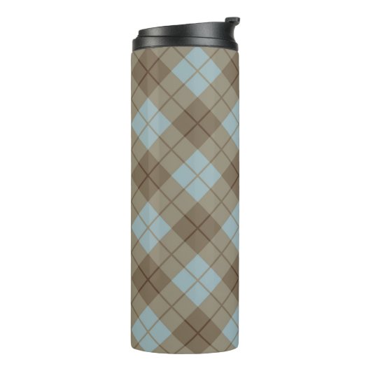 Bias Pset in Blue en Brown Thermosbeker (Gedraaid links)