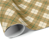 Bias Pset in Gold met Green Stripe Cadeaupapier (Rol Hoek)