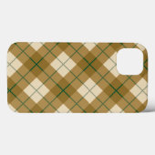 Bias Pset in Gold met Green Stripe Case-Mate iPhone Case (Achterkant (horizontaal))