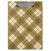 Bias Pset in Gold met Green Stripe Klembord (Voorkant)