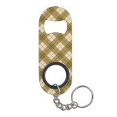 Bias Pset in Gold met Green Stripe Mini Flessenopener (Achterkant)