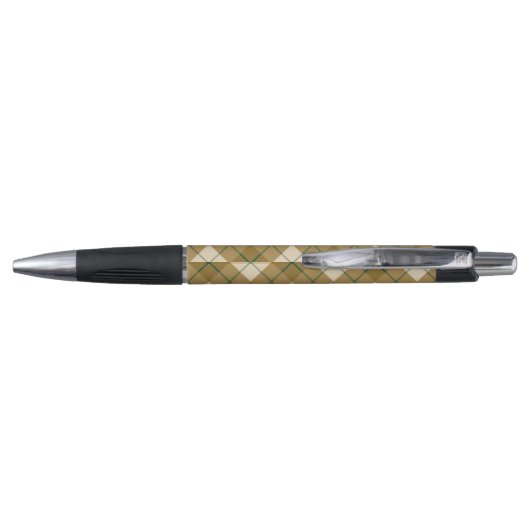 Bias Pset in Gold met Green Stripe Pen (Achterkant)