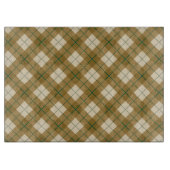 Bias Pset in Gold met Green Stripe Snijplank (Voorkant)