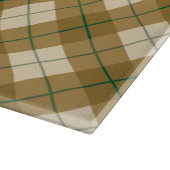 Bias Pset in Gold met Green Stripe Snijplank (Hoek)