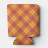 Bias Speld in Oranje en roze Blikjeskoeler (Achterkant)