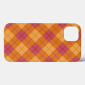 Bias Speld in Oranje en roze Case-Mate iPhone Case (Achterkant (horizontaal))