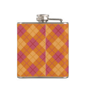 Bias Speld in Oranje en roze Heupfles (Achterkant)