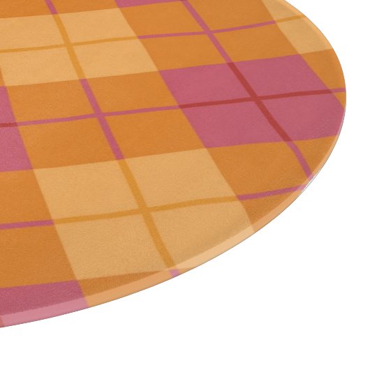 Bias Speld in Oranje en roze Snijplank (Hoek)