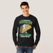 Biathlon And Tacos Skiing Shooting Ski Sport Biath T-shirt (Voorkant volledig)