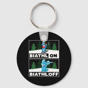 Biathlon Biathlon Sport Biatleet Sleutelhanger