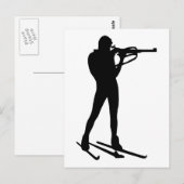 Biathlon Briefkaart (Voorkant / Achterkant)