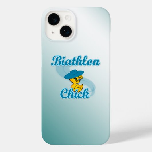 Biathlon Chick #3 Case-Mate iPhone Case (Achterkant)