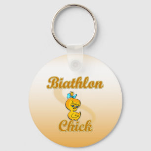 Biathlon Chick Sleutelhanger