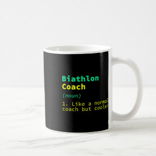 Biathlon Coach Definitie Grappige Biatleet Humor 1 Koffiemok