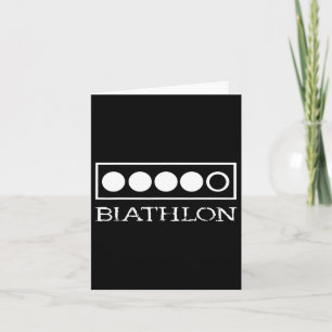 Biathlon Doelschiet Sport Biatleet Skiën Co Kaart