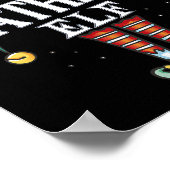 Biathlon Elf Kerstgroep Xmas Pajama Party Poster (Hoek)