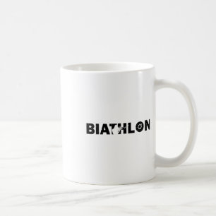 Biathlon Funny Biatleet Schieten Skiën Target SP Koffiemok