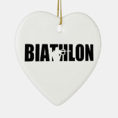 Biathlon Keramisch Ornament (Rechts)