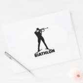 Biathlon Ovale Sticker (Envelop)