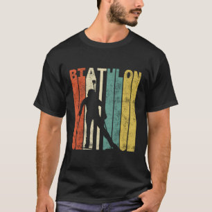 Biathlon Retro Biatleet Gift T-shirt