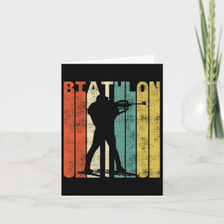 Biathlon Retro Biatleet Kaart