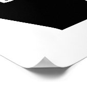 Biathlon schieten poster (Hoek)