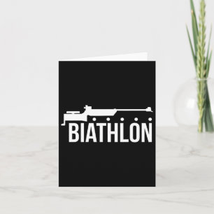 Biathlon Schietgeweer Skiën Biatleet Kaart