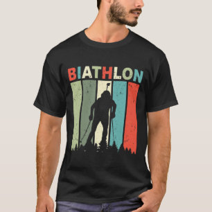 Biathlon Ski Biathlet Wintersport Cross-country T-shirt