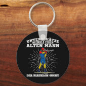 Biathlon Ski Skier Langlauf Ski Trail 4 Sleutelhanger (Voorkant)