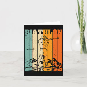 Biathlon Ski Skiër Langlauf Skiroute 8 Kaart