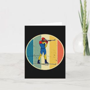 Biathlon Ski Skier langlauf Trail 2 Kaart