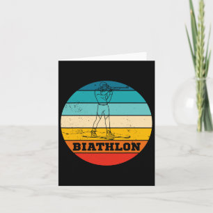 Biathlon Ski Skiër Langlaufen Skiroute Kaart