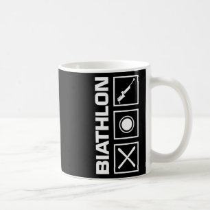 Biathlon Ski Skier Wintersport Cross-country Ski Koffiemok