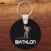 Biathlon Sleutelhanger (Voorkant)