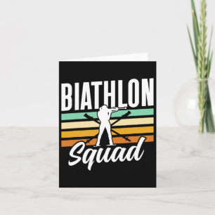 Biathlon Squad Biatleet Biathlons Sport Kaart