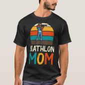 Biathlon Winter Ski Skiing Fun 4 T-shirt (Voorkant)