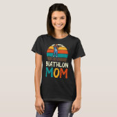 Biathlon Winter Ski Skiing Fun 4 T-shirt (Voorkant volledig)