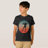 Biathlon Wintersport Actie T-shirt (Voorkant volledig)
