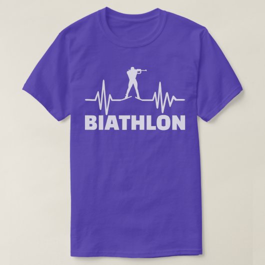Biathlonfrequentie (2) t-shirt (Design voorkant)