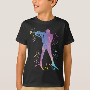 Biatleet Nordic Skiing Biathlon 3 T-shirt