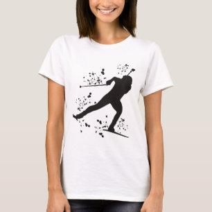 Biatleet Nordic Skiing Biathlon 8 T-shirt