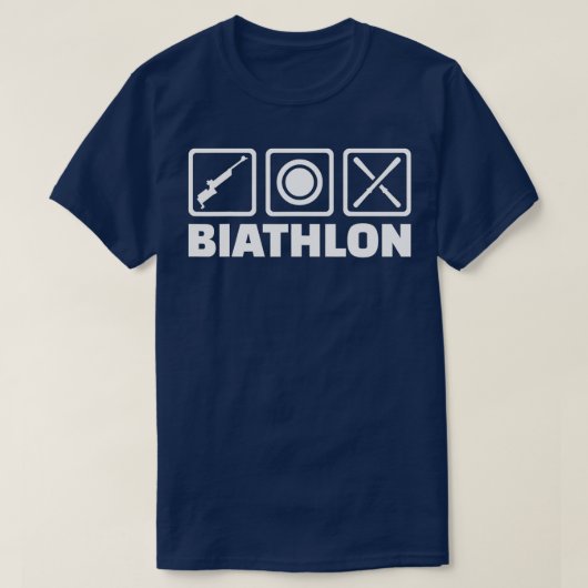 Biatlon (10) t-shirt (Design voorkant)