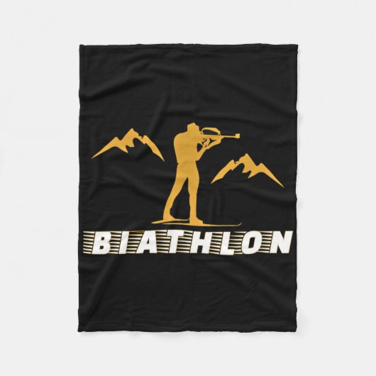 Biatlon 2 fleece deken (Voorkant)