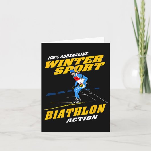 Biatlon 5  kaart (Voorkant)