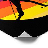 biatlon in wintersport i langlauf s poster (Hoek)
