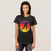 biatlon in wintersport langlaufen t-shirt (Voorkant volledig)